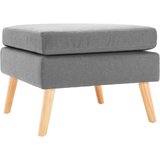 The Living Store Stolček za noge svetlo sivo blago - Stolček Za Noge, (21419720) | Shoptok.si