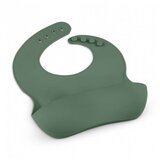Petite&Mars silikonski podbradak 6 m+ Take&Match, Misty Green | shoptok.hr