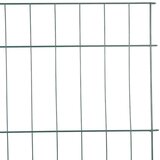 vidaXL Komplet ograje za ribnik 8 pcs Zelena 50 x 80 cm Jeklo | Shoptok.si