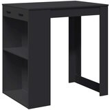 vidaXL Barski stol crni 102x70x103,5 cm od konstruiranog drva | shoptok.hr