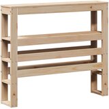  Okvir kreveta s uzglavljem 90 x 200 cm od masivne borovine | shoptok.hr