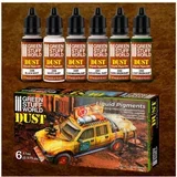 liquid pigments paint set - dust (box x6)