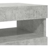 TV omarica z LED lučkami 2 kosa betonsko siva 60x35x40 cm, (20733274) | Shoptok.si