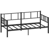 Hanah home krevet od metala daybed black 100x200 | ePonuda.com