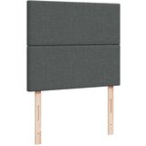 vidaXL Krevet s oprugama i madracem tamnosivi 120 x 200 cm od tkanine | shoptok.hr