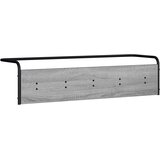  Vje&amp;scaron;alica za kapute Zidne Siva Sonoma 100 x 30 x 25 cm Slike