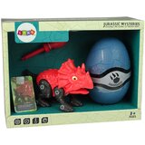 Lean_Toys Komplet dinozavrov Triceratops z jajcem, DIY izvijač | Shoptok.si