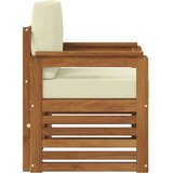  Set vanjskih sofa s jastukom Prirodna 71 x 63 x 73 cm | shoptok.hr