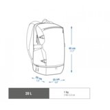  Quechua ranac za pešačenje 20L sivi | Eponuda.com