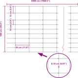 vidaXL Stupovi ograde 22 kom U-kanal 100 cm Galvanizirani čelik | shoptok.hr