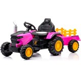 Premium Stil Dečiji traktor sa prikolicom i daljinskim roze ( 13616 ) Cene