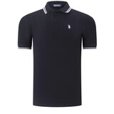Dewberry TRIPLE SET T8594 MEN'S T-SHIRT-BLACK-BLACK-BLACK Cene