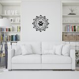 Atelier Del Sofa zidni sat 48x48cm Crni Cene