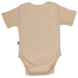  Lunilou - Rebrasti bodi kratki rukav s prugama, Off White/ Brazilian Sand | shoptok.hr