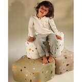 Wigiwama Zelen otroški tabure iz tkanine bouclé/iz šenilje Terrazzo Cloud – | Shoptok.si
