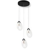 Vidik 23066 VISEĆA SVJETILJKA LED 24W SUZA CRNA ELEGANT VISILICA | shoptok.hr