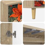  ormar GENNEP 69 x 33 x 50 cm Sonoma Konstruirano drvo | shoptok.hr