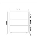 Hanah home komoda leva gravis colorblock | ePonuda.com