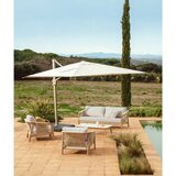 Kave Home Bež aluminijasta vrtna garnitura za 4 osebe Sirte – | Shoptok.si