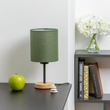  Brilagi - Stona lampa NUBILA WOOD 1xE27/25W/230V hrast/zelena | Eponuda.com