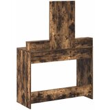  Toaletni stol s ladicama Dimljeni hrast 100 x 41 x 140 cm | shoptok.hr