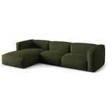 Micadoni Zelena kotna sedežna garnitura (levi kot) Martina – Home | Shoptok.si