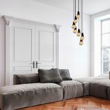 Opviq Fes - 6501 Black Chandelier Cene