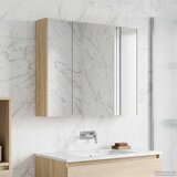  Kupaonski ormar s ogledalom Sonoma hrast 83,5 x 15,5 x 70 cm | shoptok.hr