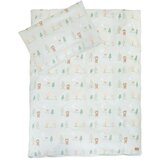 Roba Svijetlo zelena pamučna dječja posteljina za dječji krevetić 100x135 cm Woodland Buddies – | shoptok.hr