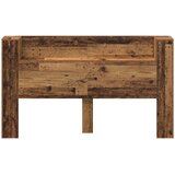  Krevetna ploča s LED-om Zidne Staro drvo 180 x 16,5 x 103,5 cm | shoptok.hr