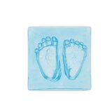 Dooky Crystal Memories DeLuxe 3D Frame Handprint & Footprint set za odtis dojenčkovih dlani in stopal 1 kos | Shoptok.si