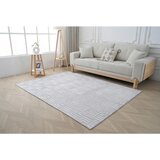 Kayoom RAVNO TKANA PREPROGA Calma 120/160 cm tkano srebrne barve | Shoptok.si