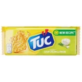 sour cream & onion kreker 100g