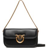 Pinko Ročna torba Love Box Baguette Al 25-26 PLTT 105083 A26L Črna Cene