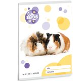 Ars Una Črtasti zvezek za 2. razred : Ljubke živali - Morski prašiček 32 listov A5 | Shoptok.si
