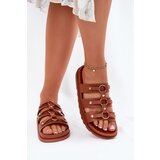Boto Ladies Sandals With Straps Camel Pasiriela | Shoptok.si