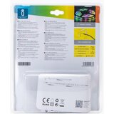 Aigostar led rgb prigušiva traka 5m LED/24W/12/230V IP65 + daljinski upravljač | Eponuda.com