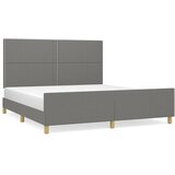  Okvir kreveta bez madraca tamnosivi 180x200 cm od tkanine | Eponuda.ba