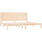  Okvir za krevet od masivnog drva 180 x 200 cm 6FT veliki bračni | shoptok.hr