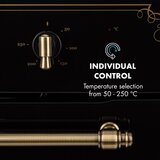 Klarstein Victoria 60 Trojni set plin, Plinsko kuhališče, Pečica, Napa za odvajanje pare | Shoptok.si