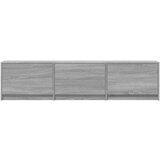 TV omarica z LED Siva Sonoma 165 x 34 x 40 cm Konstruiran les, (5000137202) | Shoptok.si