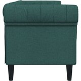  Trosjed Chesterfield tamnozeleni od tkanine | shoptok.hr