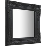  Zidno ogledalo u baroknom stilu 40 x 40 cm crno | shoptok.hr
