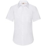 Fruit Of The Loom F18•LADIES SHORT SLEEVE POPLIN SHIRT Cene