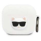 Karl Lagerfeld KLACA3SILCHWH AirPods 3 Case - white Choupette cene