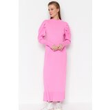Trendyol Pink Fitted Rib Plain Knitwear | ePonuda.com