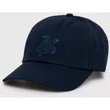 Vilebrequin Bombažna bejzbolska kapa CAPSUN mornarsko modra barva, CSNU2401
