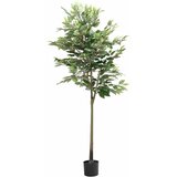 vidaXL Umetno drevo fikus 756 listov 170 cm zelena Cene