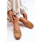 Boto Women's Suede Loafers Camel Lenvie | Shoptok.si