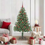  Božićno drvce s 150 LED svjetlima s stalakom Zelena 150 cm PVC | shoptok.hr